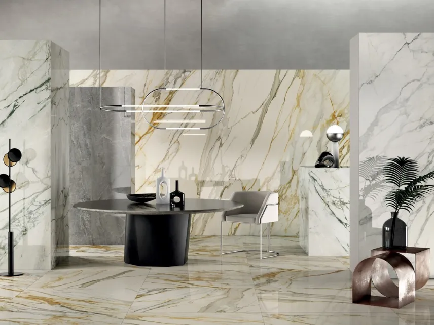 Piastrelle Synestesia Goldenborg di Lea Ceramiche