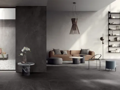 Piastrelle Nextone Dark di Lea Ceramiche