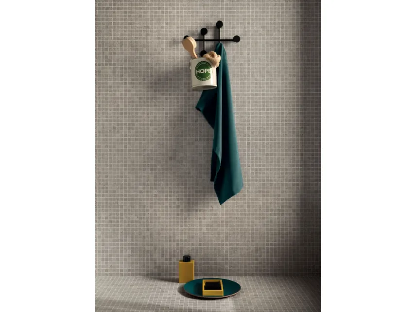 Piastrelle Nextone Taupe a mosaico di Lea Ceramiche