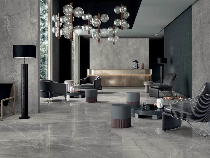 Piastrelle Synestesia Gray Marble di Lea Ceramiche