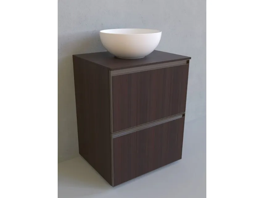 Mobile da Bagno a terra Cubika 37 cm 60 di Flaminia