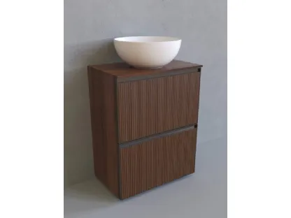 Mobile da Bagno a terra Cubika 37 cm 60 di Flaminia