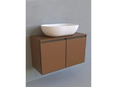 Mobile da Bagno Cubika 37 cm 85 sospeso di Flaminia