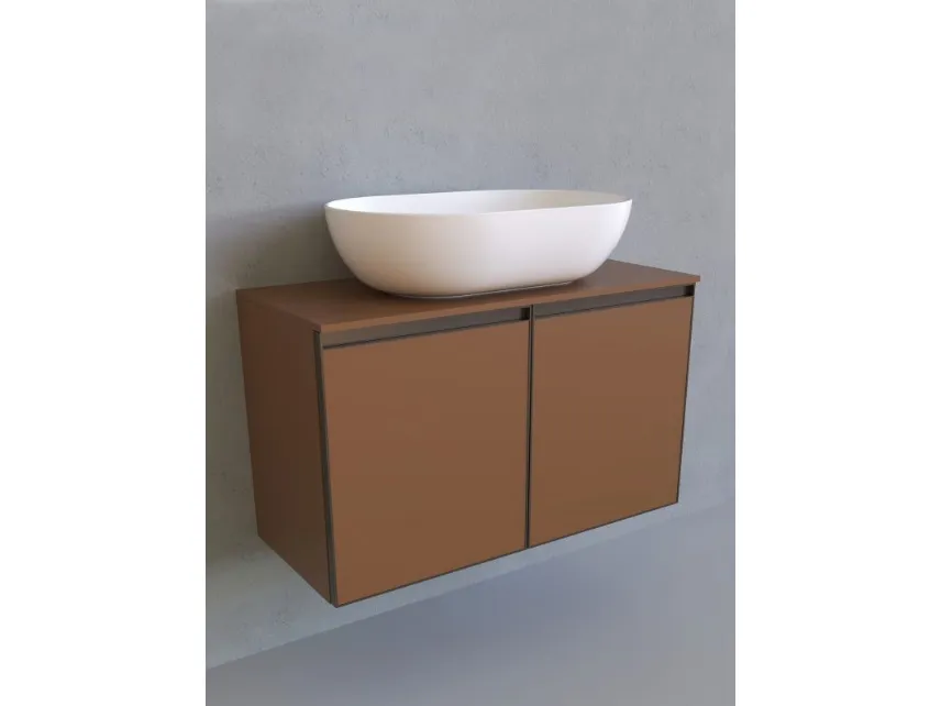 Mobile da Bagno Cubika 37 cm 85 sospeso di Flaminia