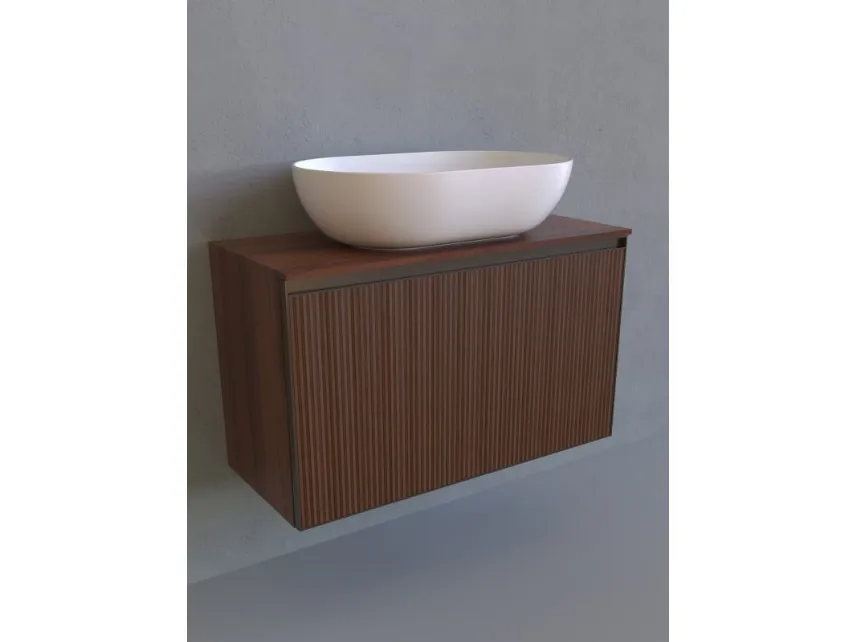 Mobile da Bagno Cubika 37 cm 85 sospeso di Flaminia