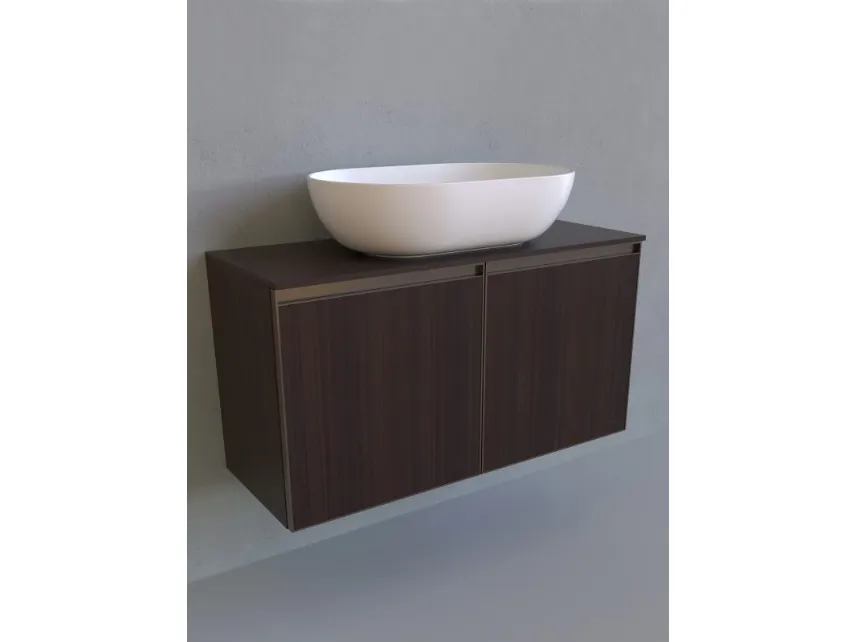 Mobile da Bagno Cubika 37 cm 95 sospeso di Flaminia