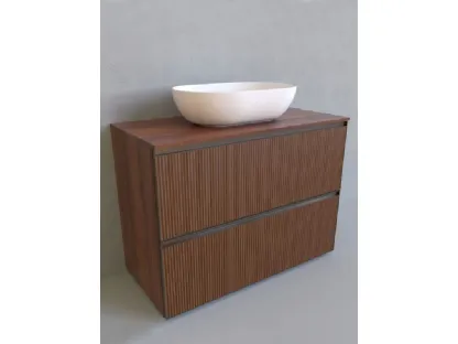 Mobile da Bagno a terra Cubika 37 cm 105 di Flaminia