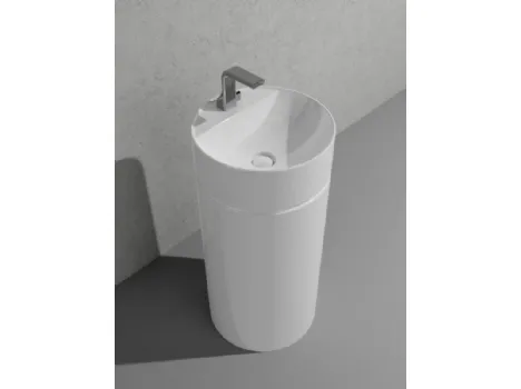 Lavabo Monotwin Slim di Flaminia