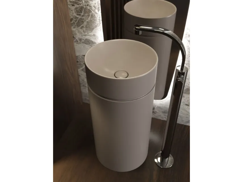 Lavabo Monotwin Slim di Flaminia