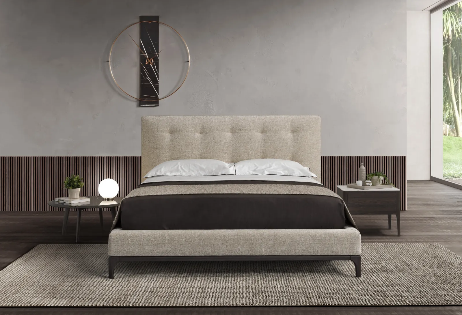 Letto matrimoniale di design