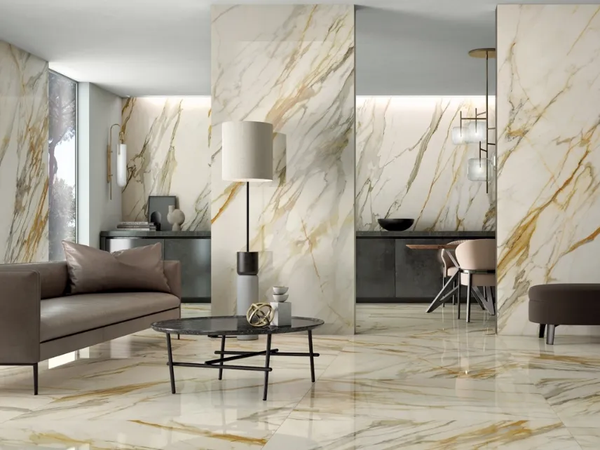 Piastrelle Synestesia Goldenborg di Lea Ceramiche