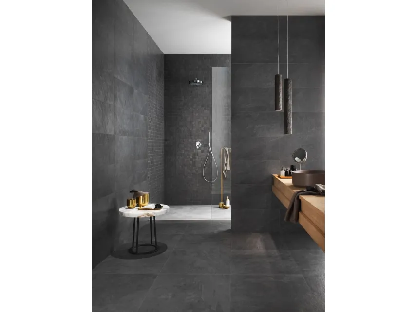 Piastrelle Waterfall Dark Flow di Lea Ceramiche