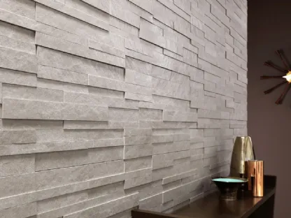 Piastrelle Waterfall Ivory Flow 3D di Lea Ceramiche